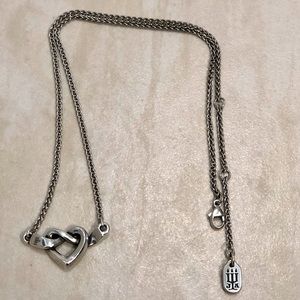 James Avery Heart Knot Necklace